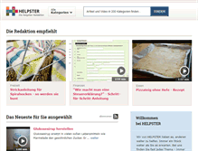 Tablet Screenshot of helpster.de
